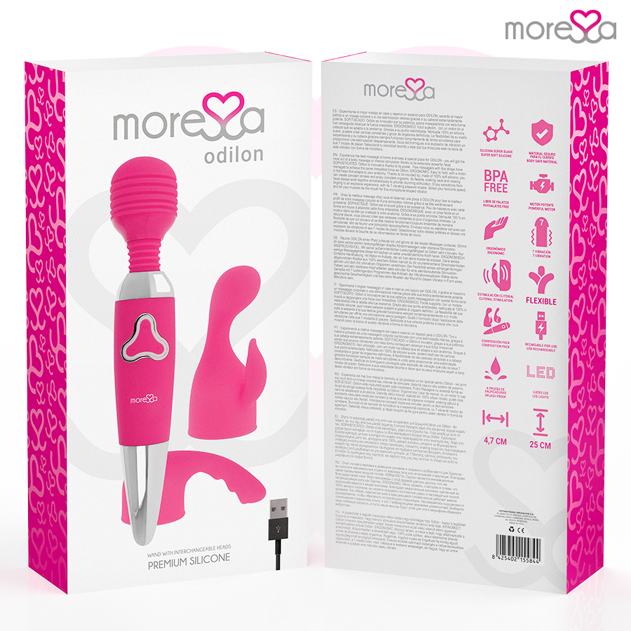 MORESSA - ODILON PREMIUM SILICONE OPLAADBAAR