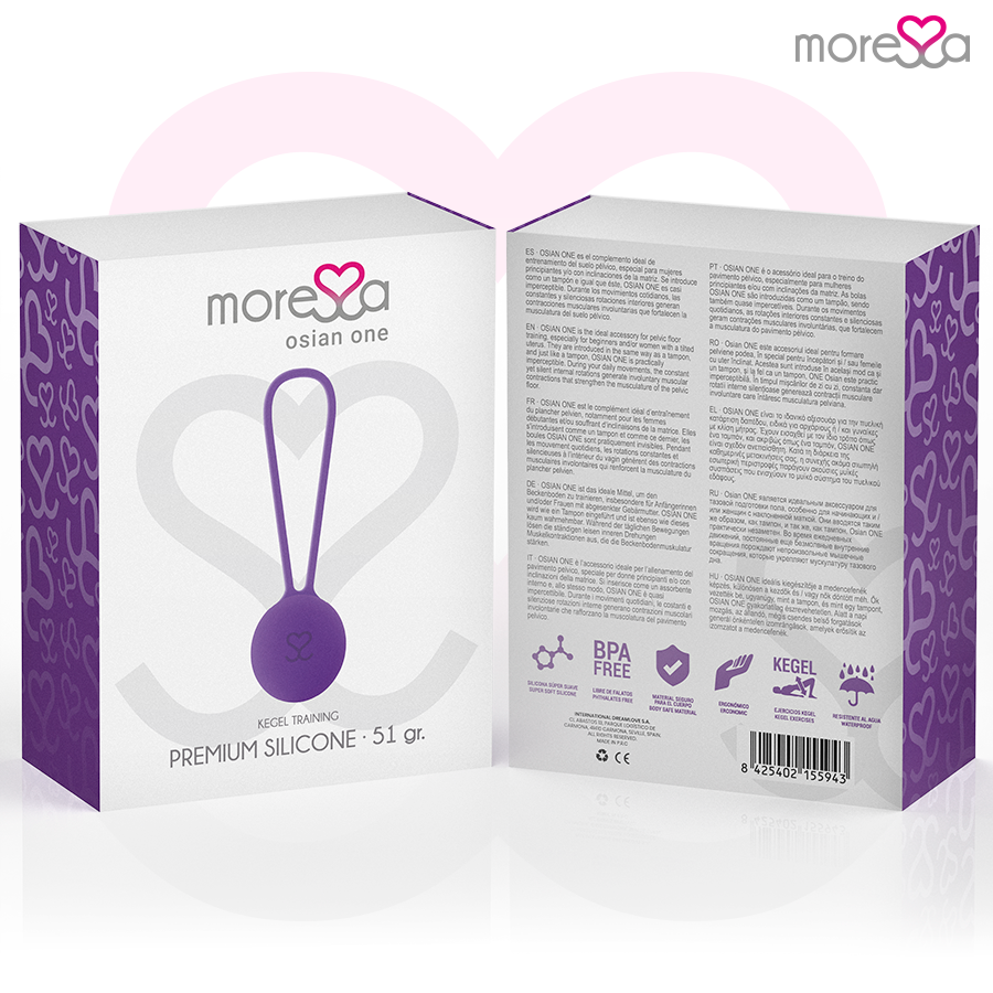 MORESSA - OSIAN ONE SILICONE VIOLET PREMIUM