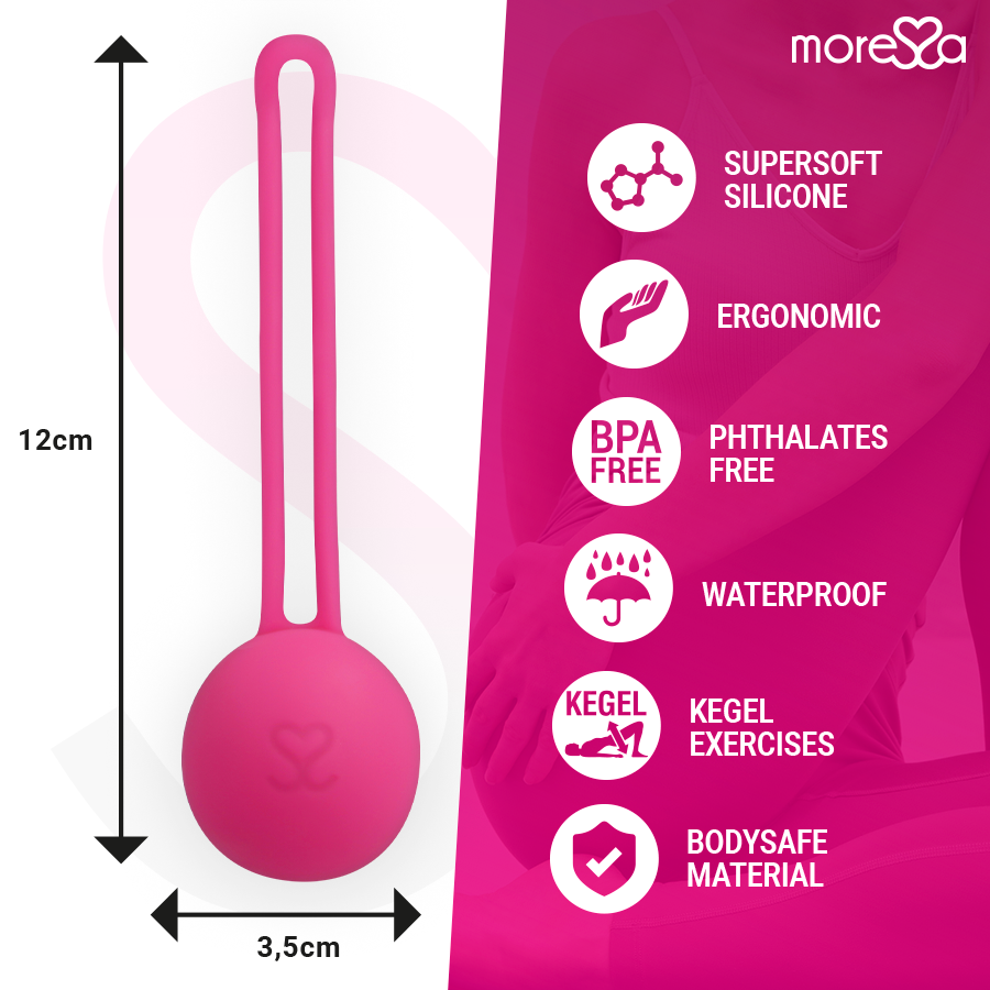 MORESSA - OSIAN ONE PREMIUM SILICONE ROSE