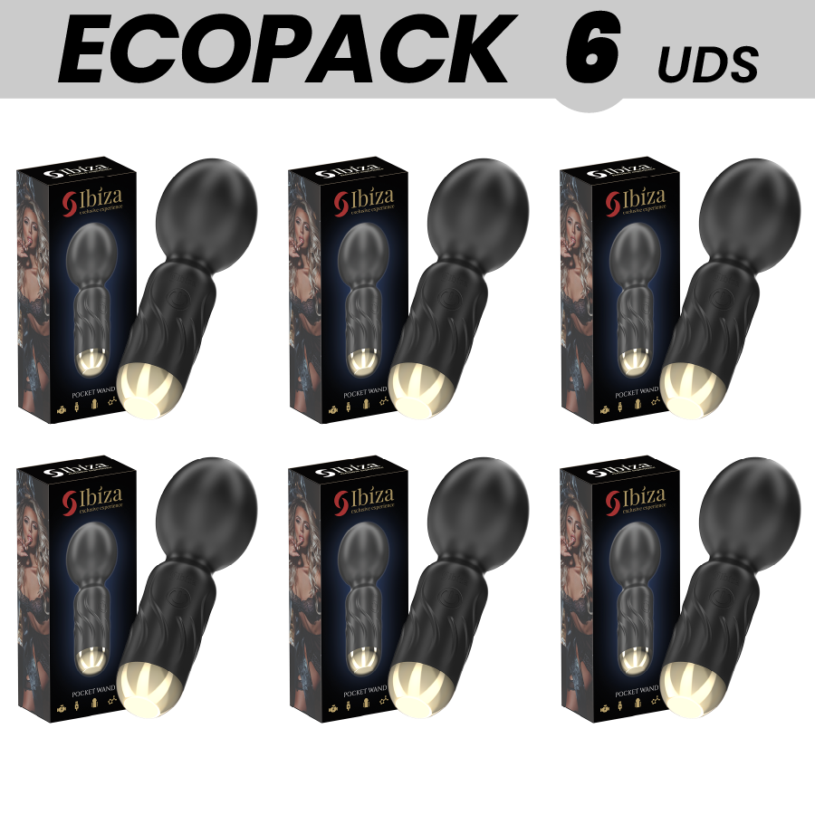 ECOPACKS 6 EINHEITEN – IBIZA POCKET STAB VIBRATOR