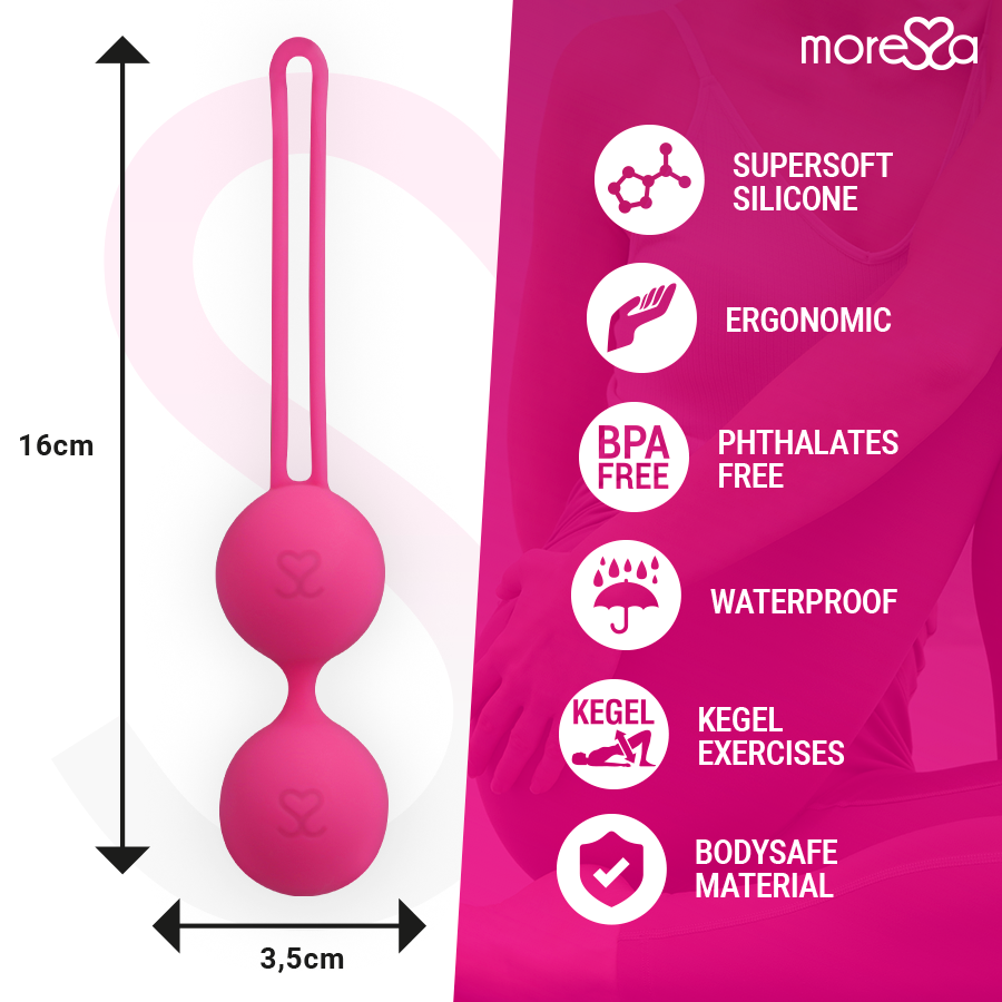 MORESSA - OSIAN TWO PREMIUM SILICONE ROSE