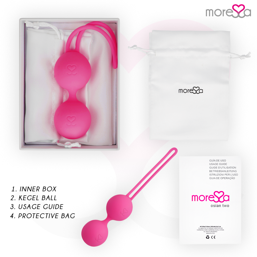 MORESSA - OSIAN TWO PREMIUM SILICONE ROSE
