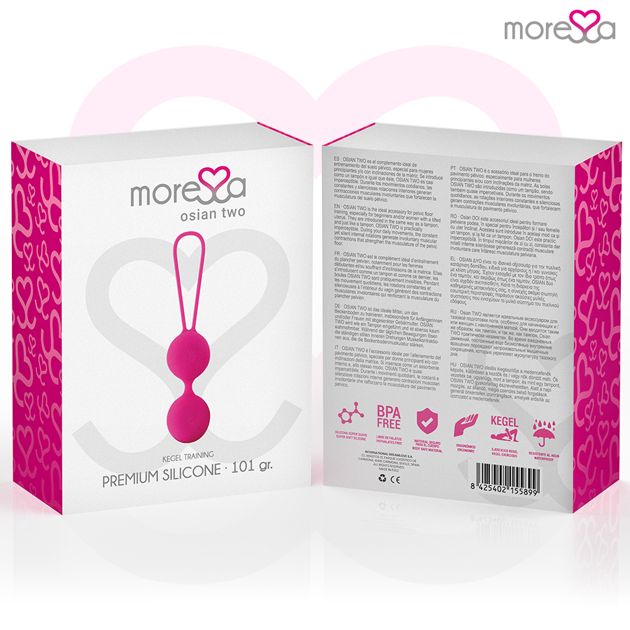 MORESSA - OSIAN TWO PREMIUM SILICONE ROSE