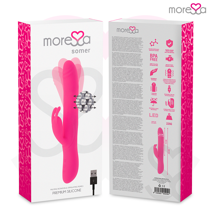 MORESSA - SOMER PREMIUM MULTI-ROTATIE VIBRATOR