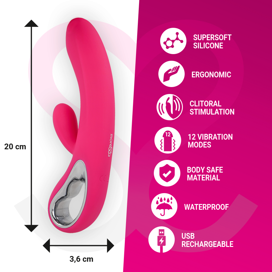MORESSA - TROY PREMIUM SILICONE OPLAADBAAR