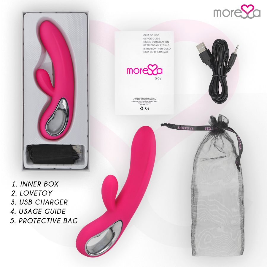 MORESSA - TROY PREMIUM SILICONE OPLAADBAAR