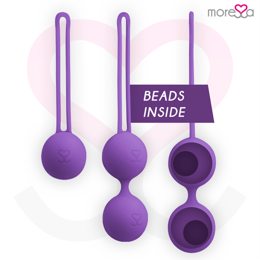 MORESSA - OSIAN SET PREMIUM SILICONE VIOLET