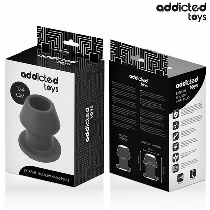 ADDICTED TOYS - EXTREM HOHL ANAL PLUG GRÖSSE L 10,4 CM
