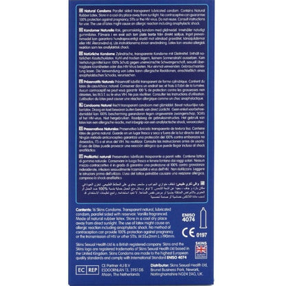 SKINS - NATÜRLICHE PREMIUM-KONDOME PACKUNG 16
