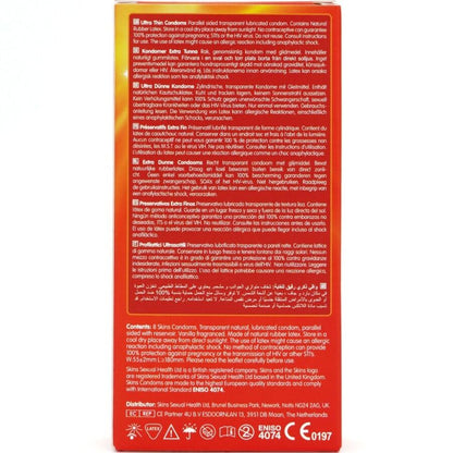 SKINS - ULTRA DÜNNE PREMIUM-KONDOME PACKUNG 8