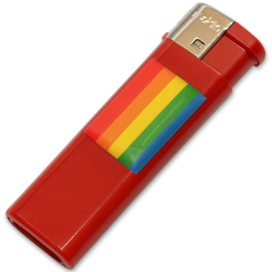 PRIDE - LIGHTER PAINT WITH LGBT FLAG