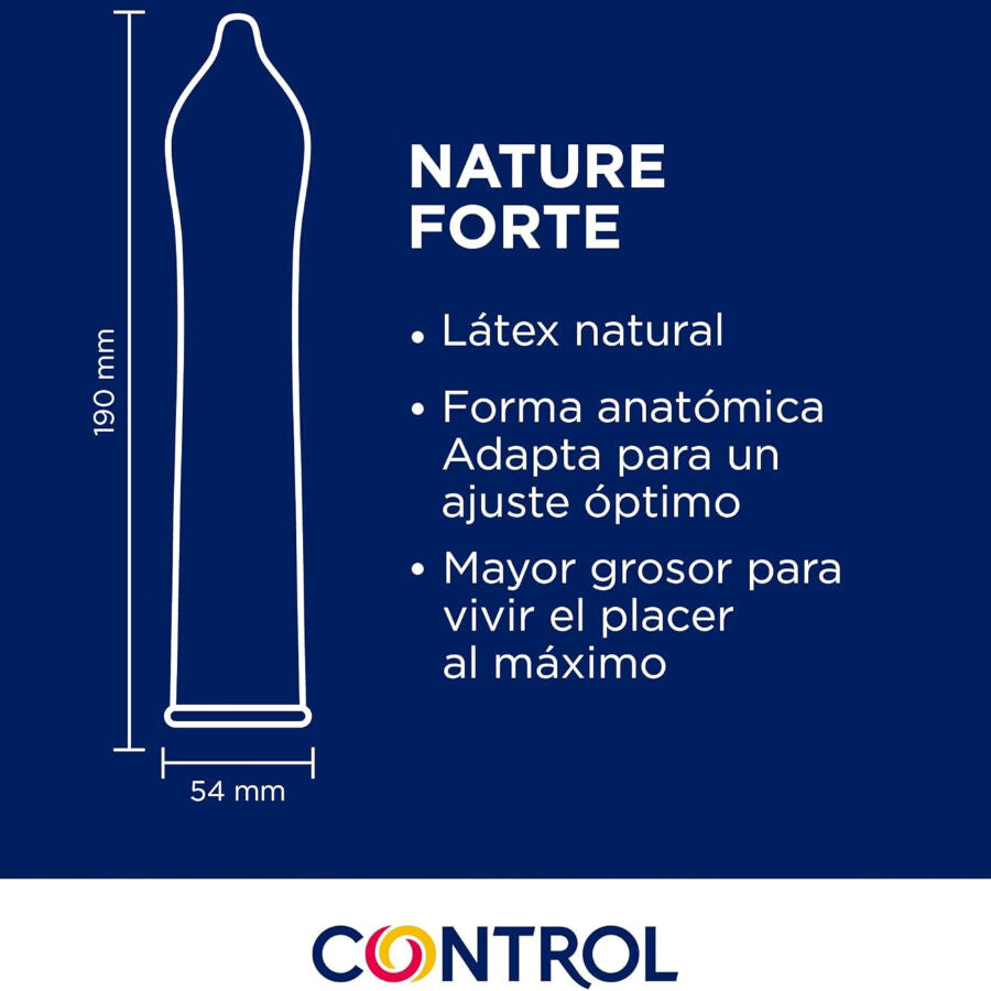 CONTROL - NATURE FORTE CONDOOMS 144 STUKS