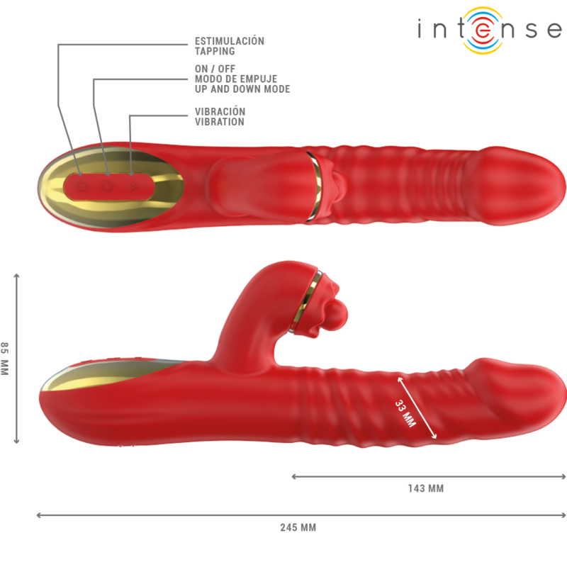 INTENS - THALIA VIBRATIE &amp; STUWKRACHT &amp; TAPPING ROOD