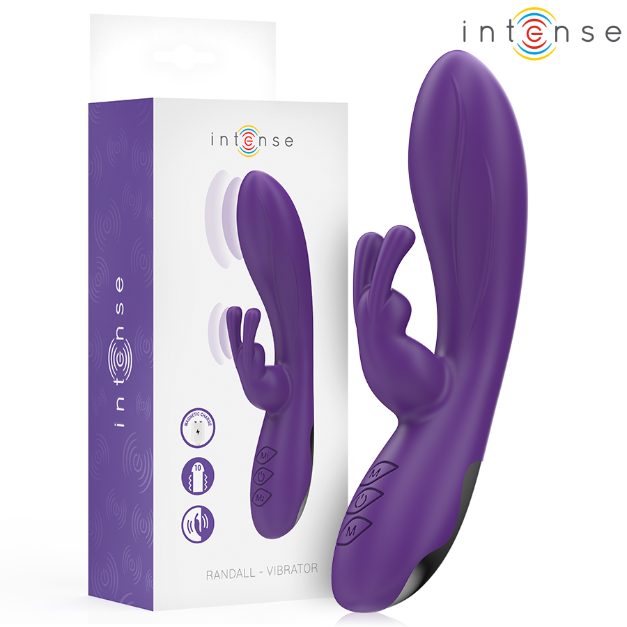 INTENSE - VIBRATEUR RANDALL RABBIT 10 VIBRATIONS VIOLET