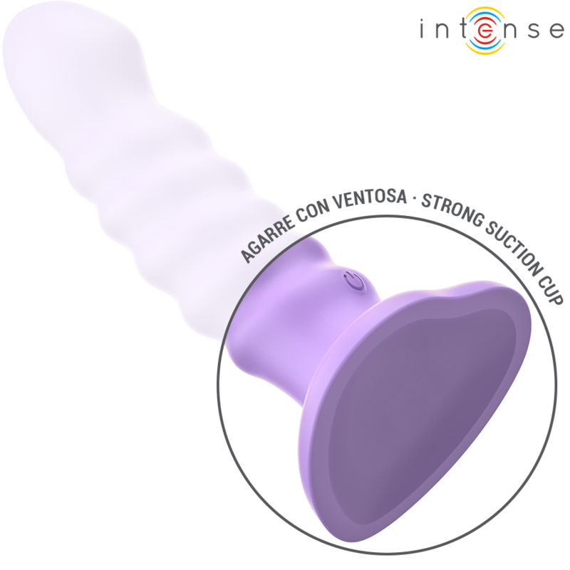 INTENSE - BRENDA VIBRATOR MAAT M SPIRAALONTWERP 10 VIBRATIES PAARSE AFSTANDSBEDIENING