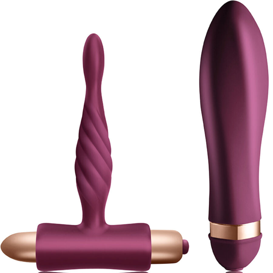 CLIMAXIMUM - DARE KIT TWISTED VIBRATOR + ANAL PLUG ANFÄNGER