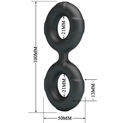 CRAZY BULL - RADWAN DOPPELTER SILIKONRING MODELL 19