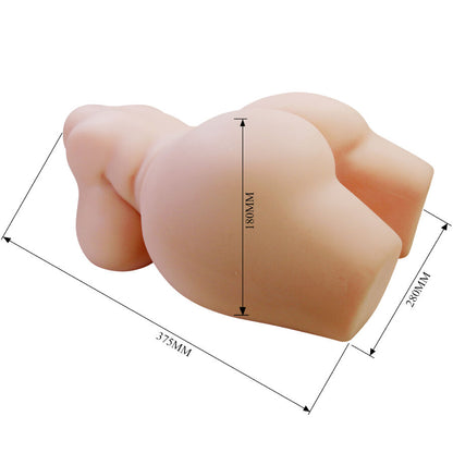 CRAZY BULL - GRACE REALISTISCHER WEIBLICHER TORSO VAGINA UND ANAL 7,5 KG