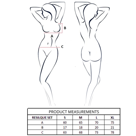 PASSION - RESILQUE BH + STRING SET TOMATENROT S/M