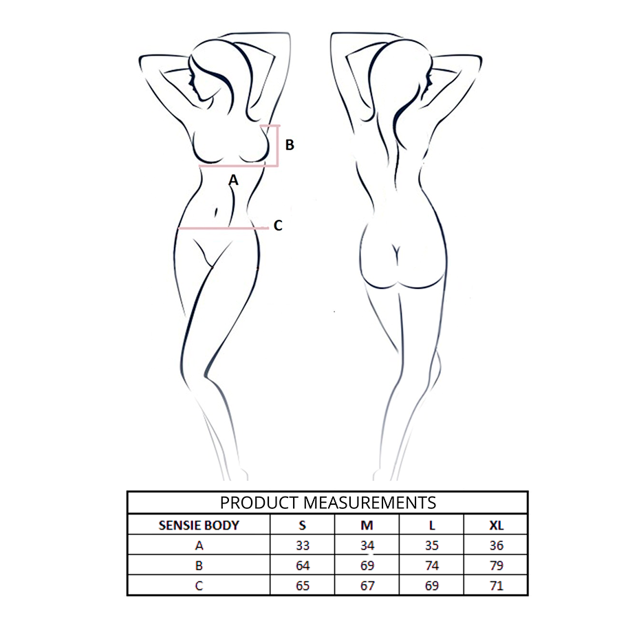 PASSION - SENSIE BODY MARINEBLAU L/XL