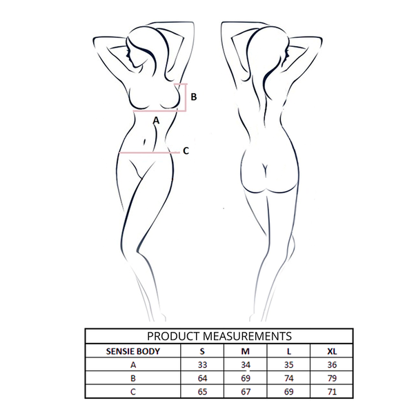 PASSION - SENSIE BODY MARINEBLAU L/XL