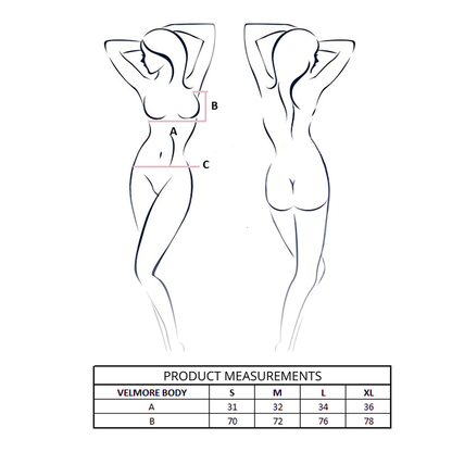 PASSION - VELMORE BODY SCHWARZ L/XL