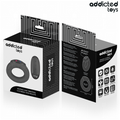 ADDICTED TOYS - VIBRIERENDER COCKRING MIT WÄRMEEFFEKT UND FERNBEDIENUNG
