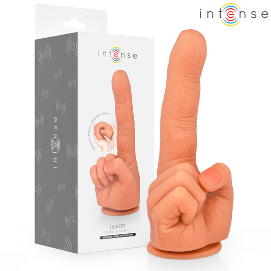 INTENSE - HUBERT G-SPOT STIMULATOR FLEXIBLE HAND 14,2 CM