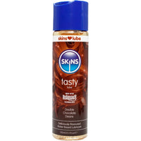 SKINS – KÖSTLICHES, WASSERBASIERTES GLEITMITTEL DOPPELSCHOKOLADE 130 ML