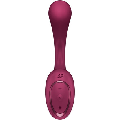 SATISFYER - G FOR GODDESS 2 RABBIT VIBRATOR FLASCHE BORDEAUX