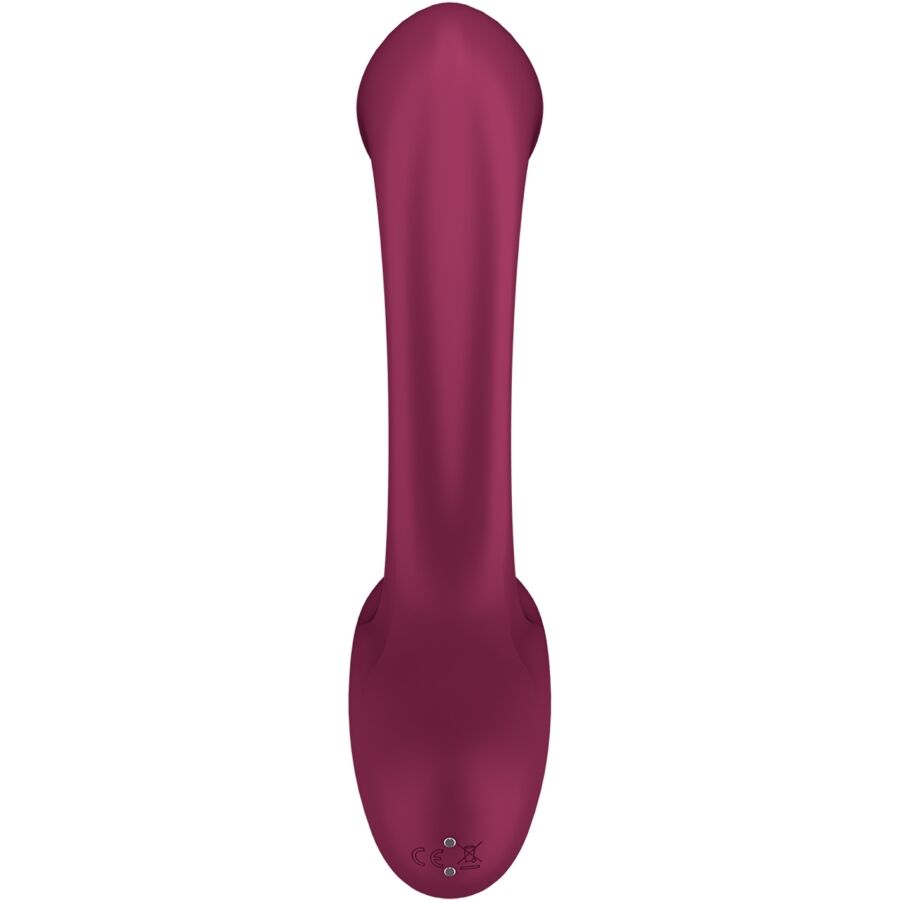 SATISFYER - G FOR GODDESS 2 RABBIT VIBRATOR FLASCHE BORDEAUX