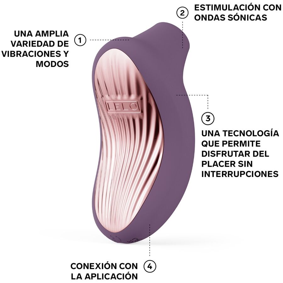 LELO - SONA 3 CRUISE SONIC KLITORALSAGER SCHWARZ