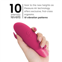 WOMANIZER - VERBESSERT DIE KLITORISSTIMULATION, LEUCHTENDES ROSA