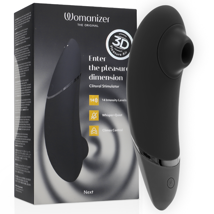 WOMANIZER - NÄCHSTER KLITORISSTIMULATOR SCHWARZ