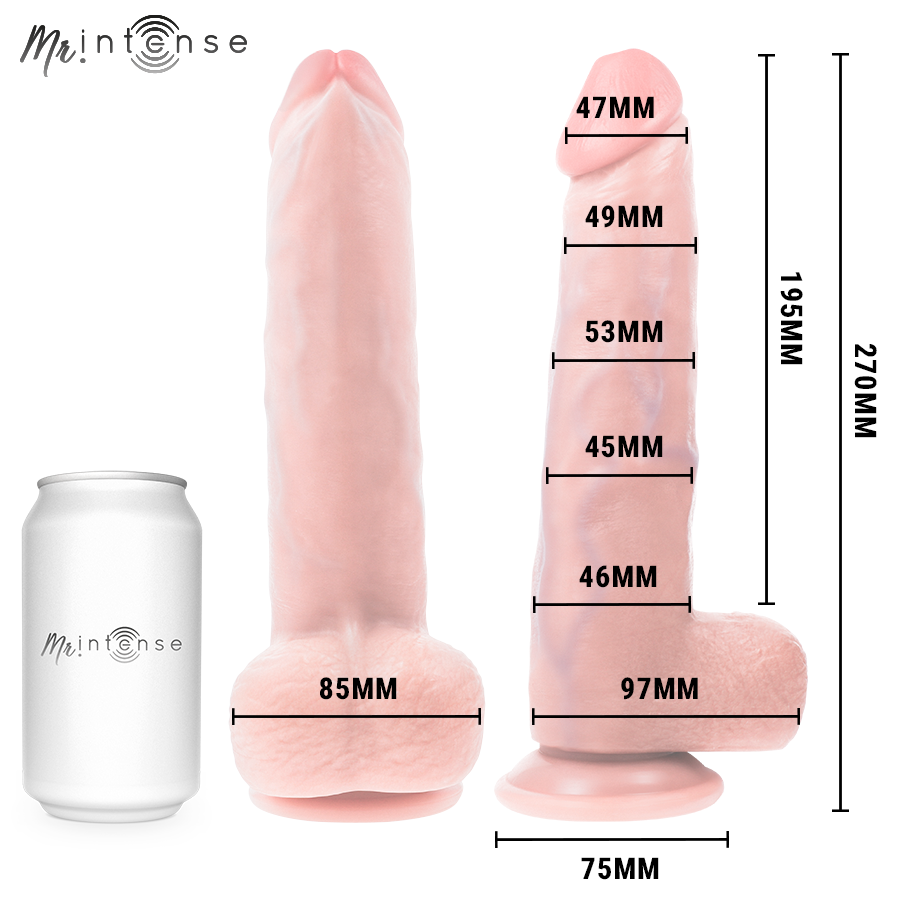 MR INTENSE - NEESON DILDO 27 CM -Ø- 5.6 CM