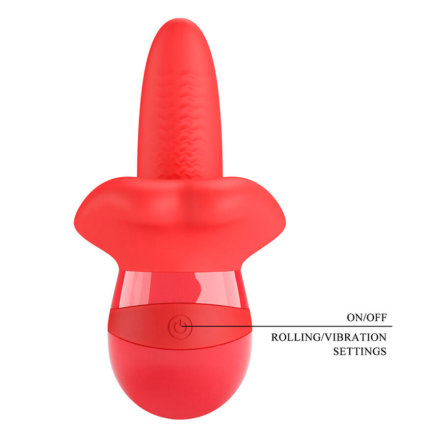 PRETTY LOVE - OBELIA MASTURBATOR ZUNGENVIBRATOR MIT ORBITALBEWEGUNG