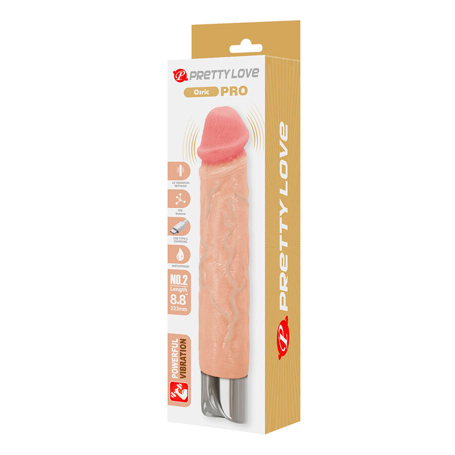 PRETTY LOVE - OSRIC PRO FLEXIBLER REALISTISCHER VIBRATOR