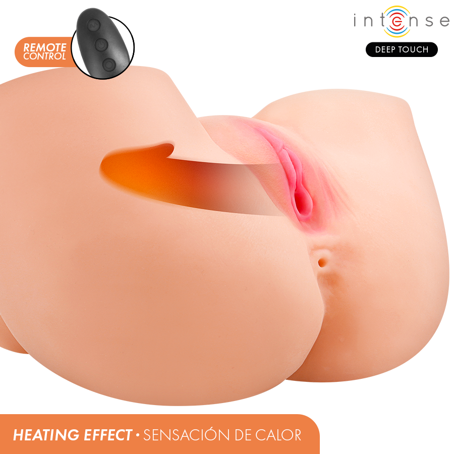 INTENSE DEEP TOUCH – GINGER VAGINALMASTURBATOR MIT SAUG-, WÄRME-, VIBRATIONS- UND STIMMEFFEKTEN MIT FERNBEDIENUNG 5,3 KG