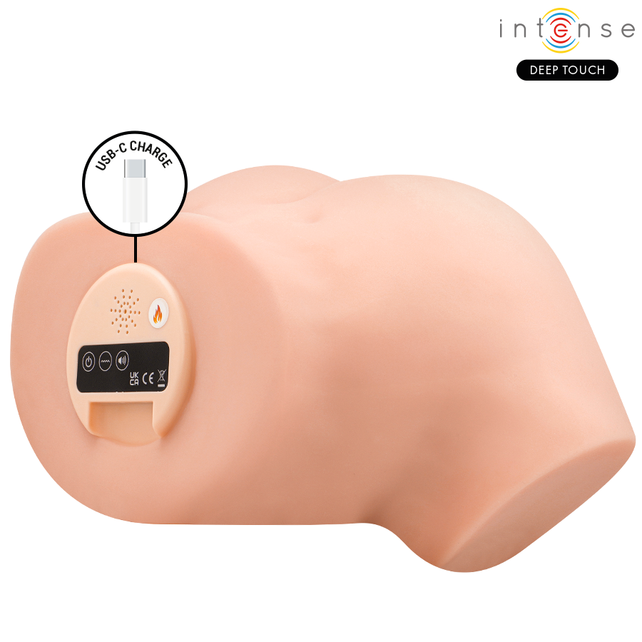 INTENSE DEEP TOUCH – NICOLE VAGINALMASTURBATOR MIT SAUG-, WÄRME-, VIBRATIONS- UND STIMMEFFEKTEN MIT FERNBEDIENUNG 5,3 KG