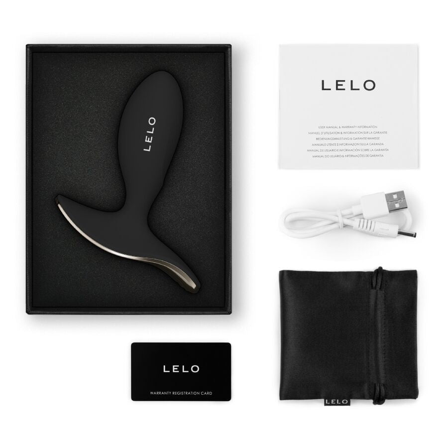 LELO - SURFER 2 UNISEX ANALVIBRATIONSPLUG SCHWARZ