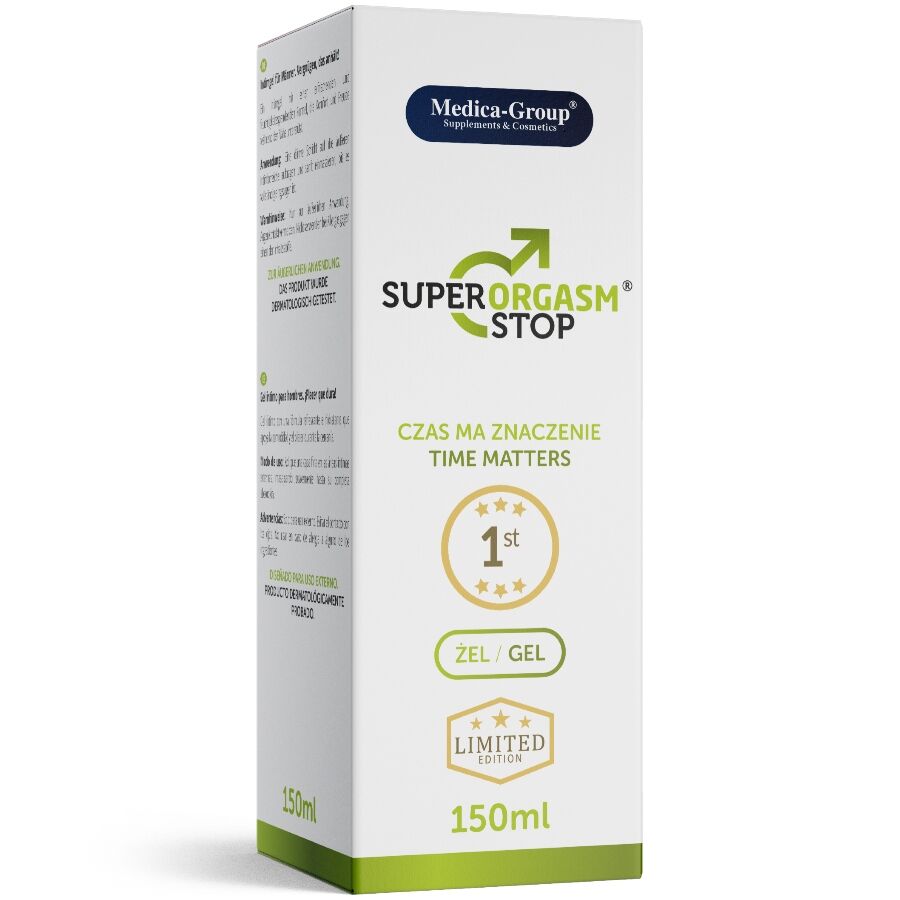 MEDICA GROUP - SUPER ORGASM STOP INTIMGEL FÜR MÄNNER 150 ML