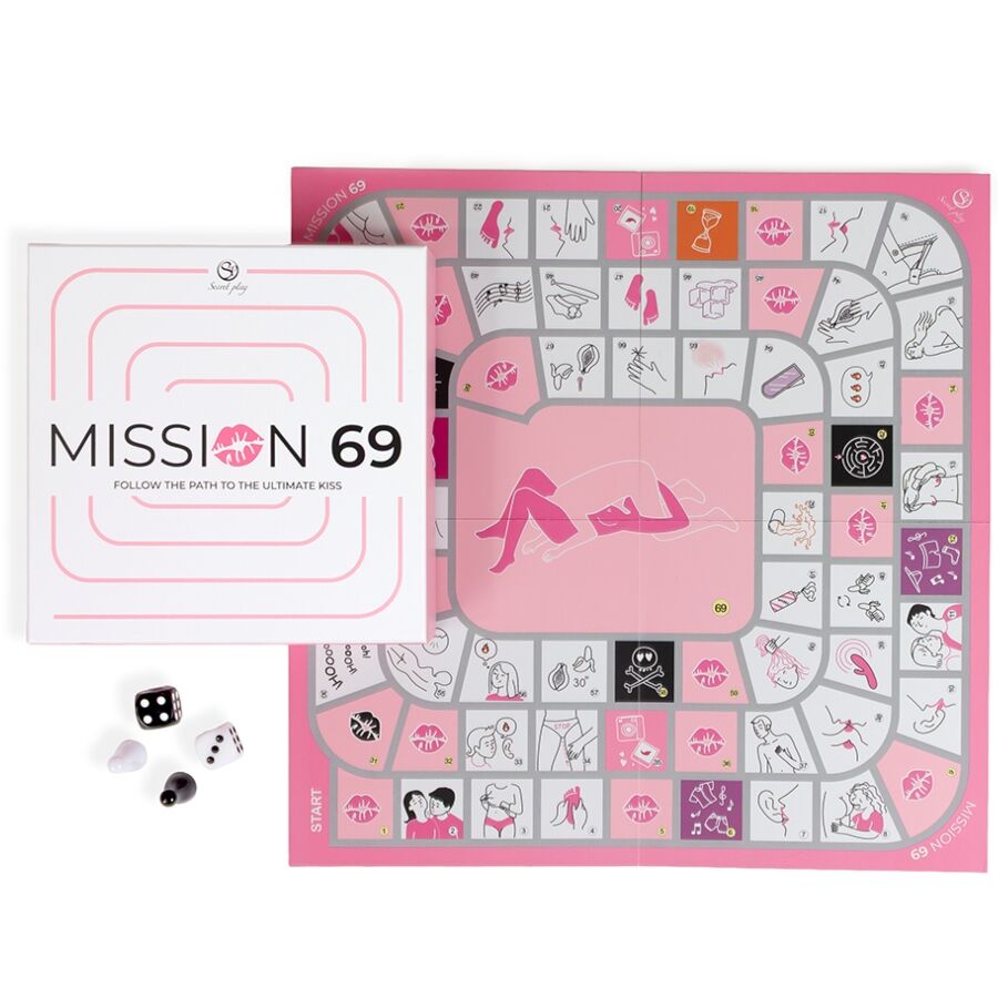 SECRET PLAY - BRETTSPIEL FÜR PAARE "MISSION 69"