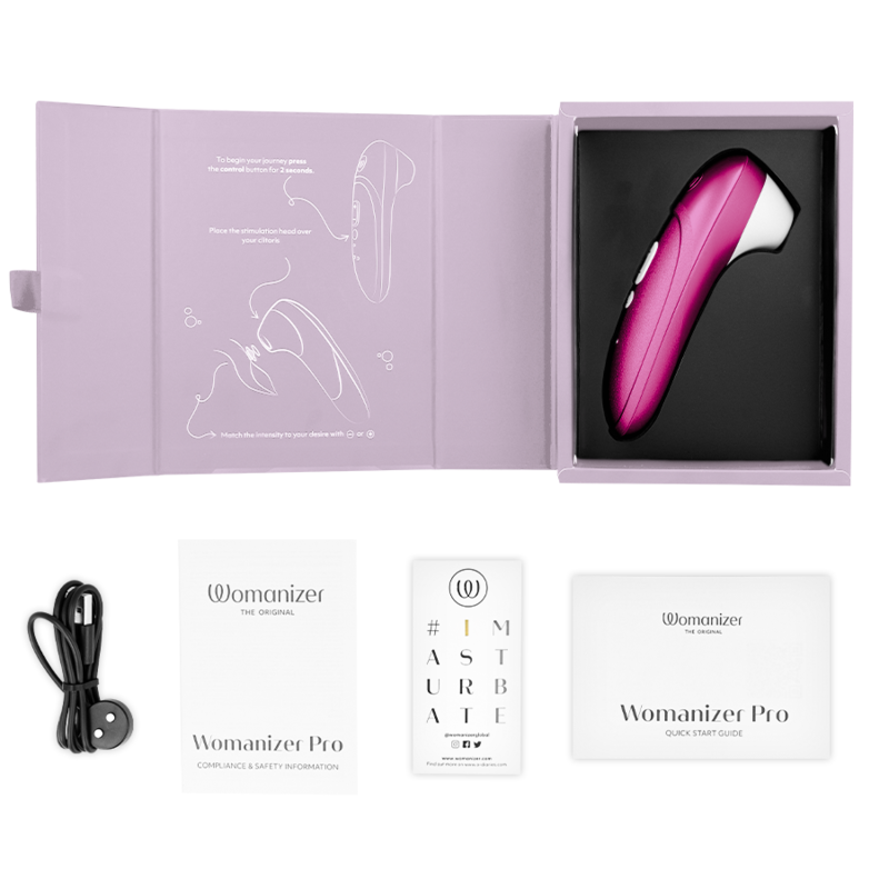 WOMANIZER - PRO VIBRANT KLITORALSTIMULATOR PINK