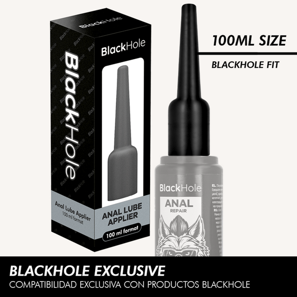 BLACK HOLE - ANALGLÄTTUNGSMITTEL-APPLIKATOR, GRÖSSE L, 100 ML
