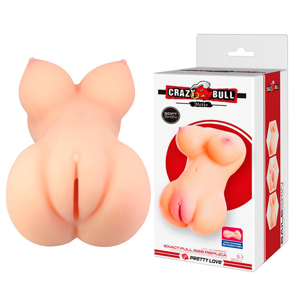 CRAZY BULL - METTE REALISTISCHER ARSCH- UND VAGINA-MASTURBATOR AUS FLEISCH