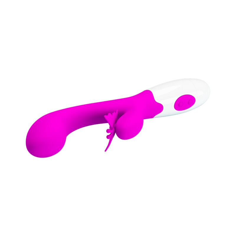 PRETTY LOVE - BUTTERFLY KISS 30-FUNKTIONEN-HASENVIBRATOR LILA