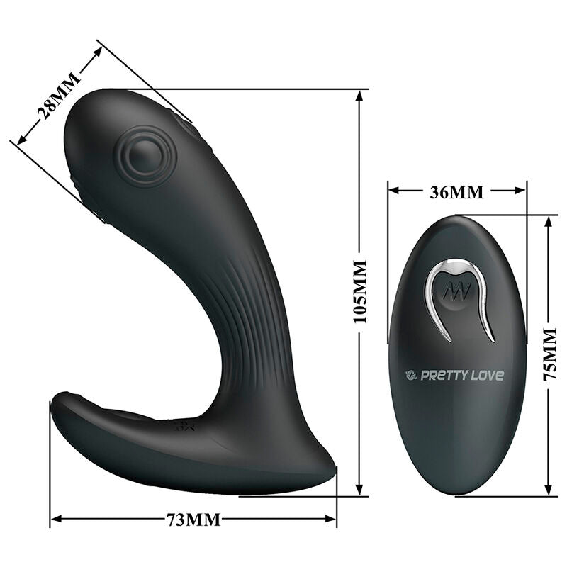 PRETTY LOVE - MIRABELLE PROSTATAVIBRATOR MIT FERNBEDIENUNG