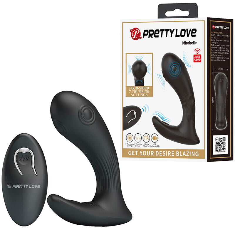 PRETTY LOVE - MIRABELLE PROSTATAVIBRATOR MIT FERNBEDIENUNG