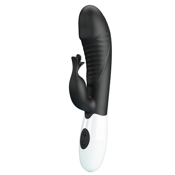 PRETTY LOVE - RASMUSSEN 30-FUNKTIONEN-HASE-VIBRATOR SCHWARZ