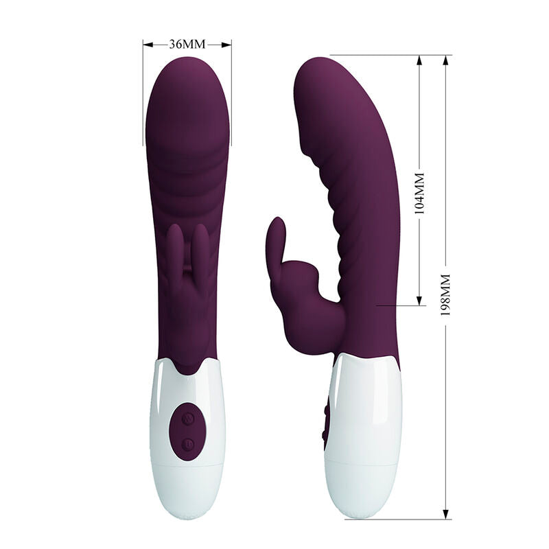 PRETTY LOVE - NAUGHTY BUNNY 30-FUNKTIONEN-KANINCHENVIBRATOR LILA